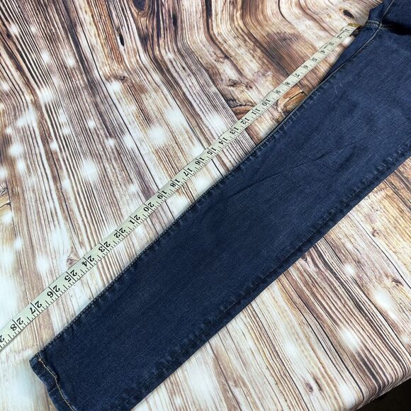 American Eagle SUPER HI RISE JEGGING Womens Sz 4 Blue Jeans Denim Pants 26x28.5 - Picture 6 of 10
